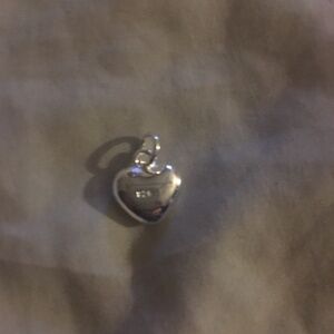 Sterling Silver heart charm